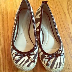 Andrew Geller Animal Print Flats